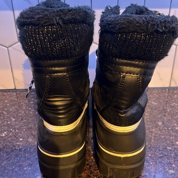 COUGAR Storm winter boots Women Size 6 black and white - Picture 5 of 8